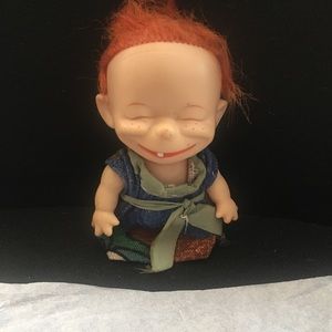 Japan Shiba Brat doll 4” tall